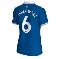Fotballdrakt Dame Everton James Tarkowski #6 Hjemmedrakt 2023-24 Kortermet
